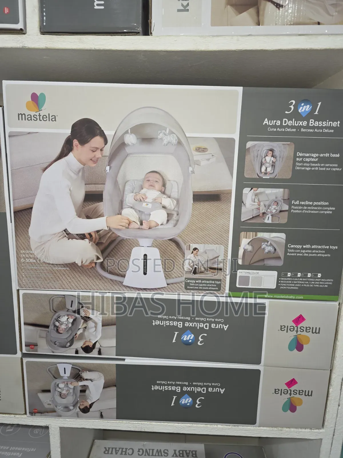 Mastela 3in1 Baby Rocker