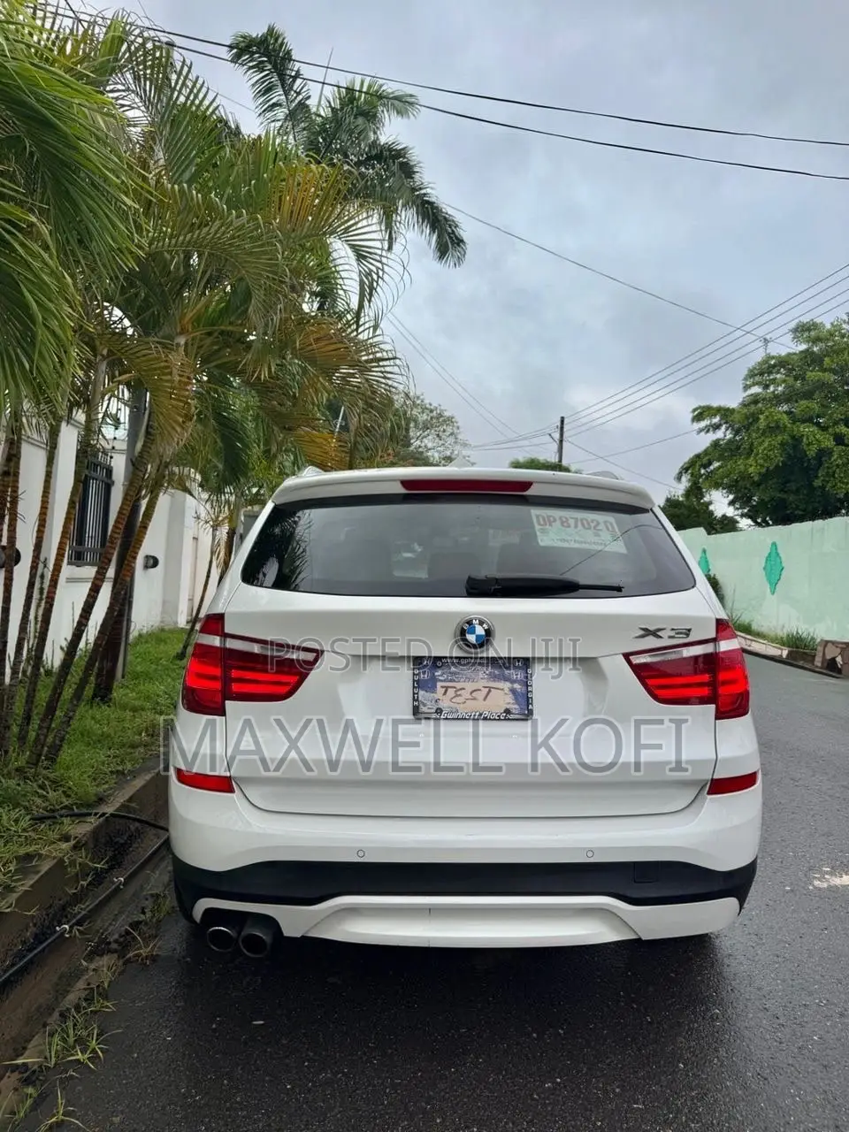 BMW X3 2017 White