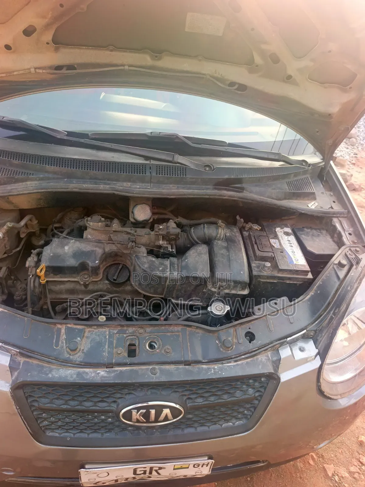 Kia Morning 2008 Gray