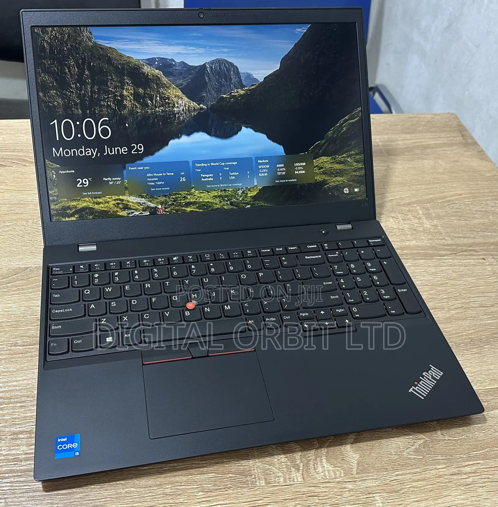 Laptop Lenovo ThinkPad L15 Gen 3 8GB Intel Core i5 SSD 256GB