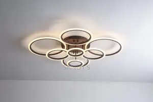 Modern Floral LED Ceiling Light Chandelier
