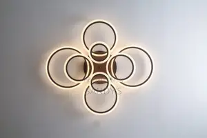 Modern Floral LED Ceiling Light Chandelier