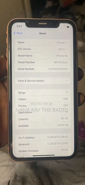 Apple iPhone XR 64 GB Orange