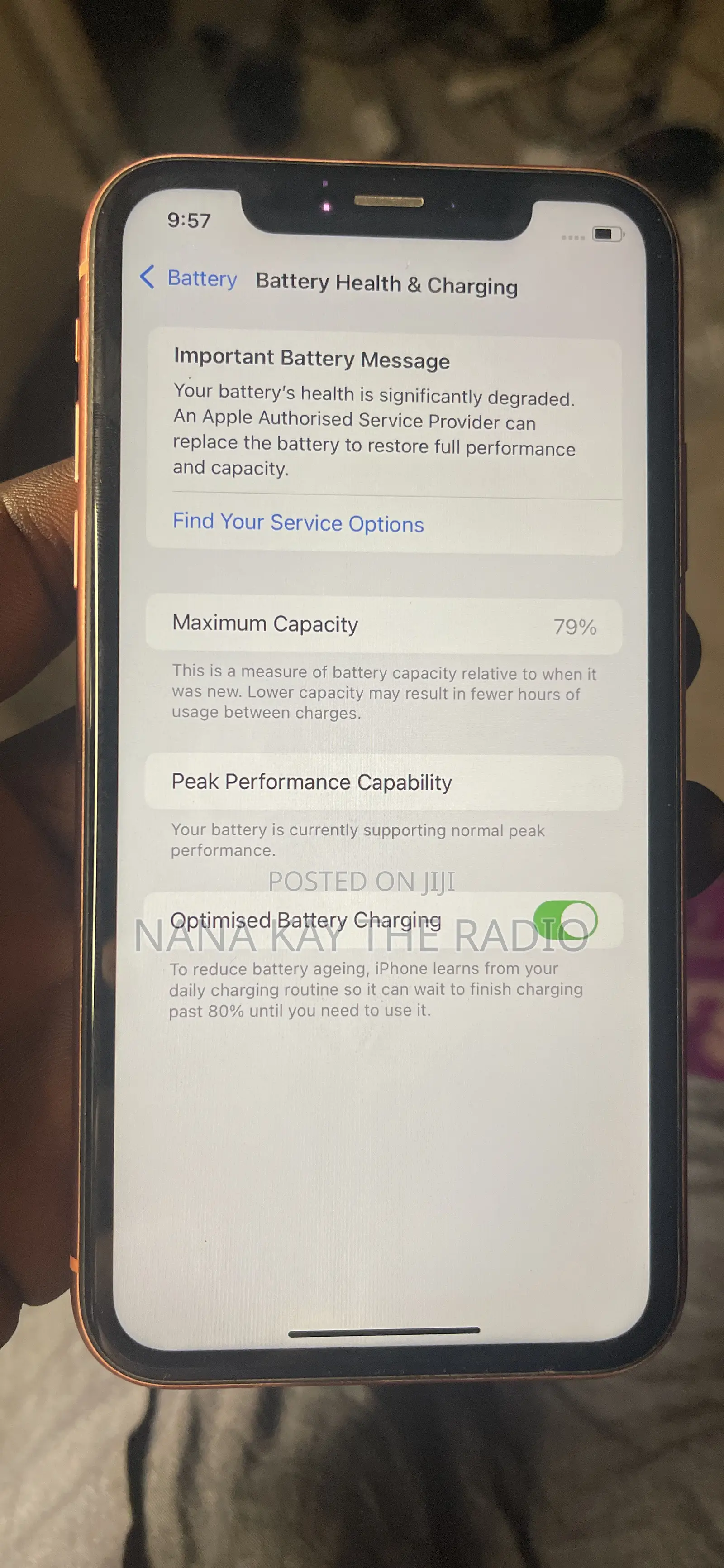 Apple iPhone XR 64 GB Orange