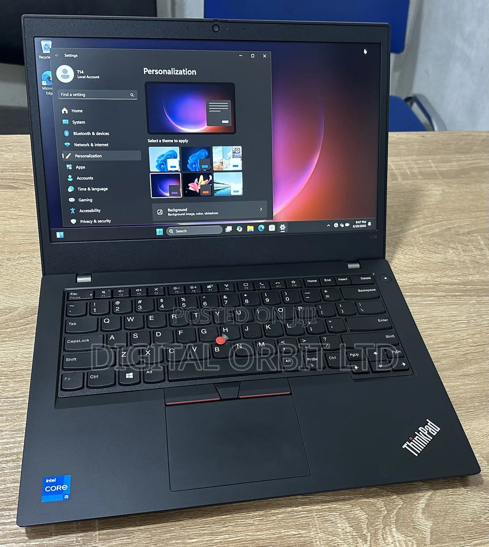 Laptop Lenovo ThinkPad L14 8GB Intel Core i5 SSD 256GB