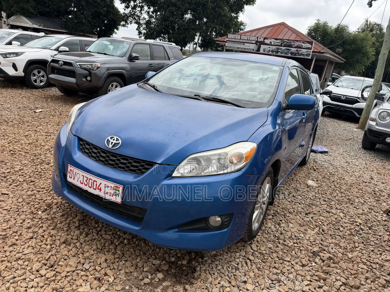 Toyota Matrix 2011 Blue