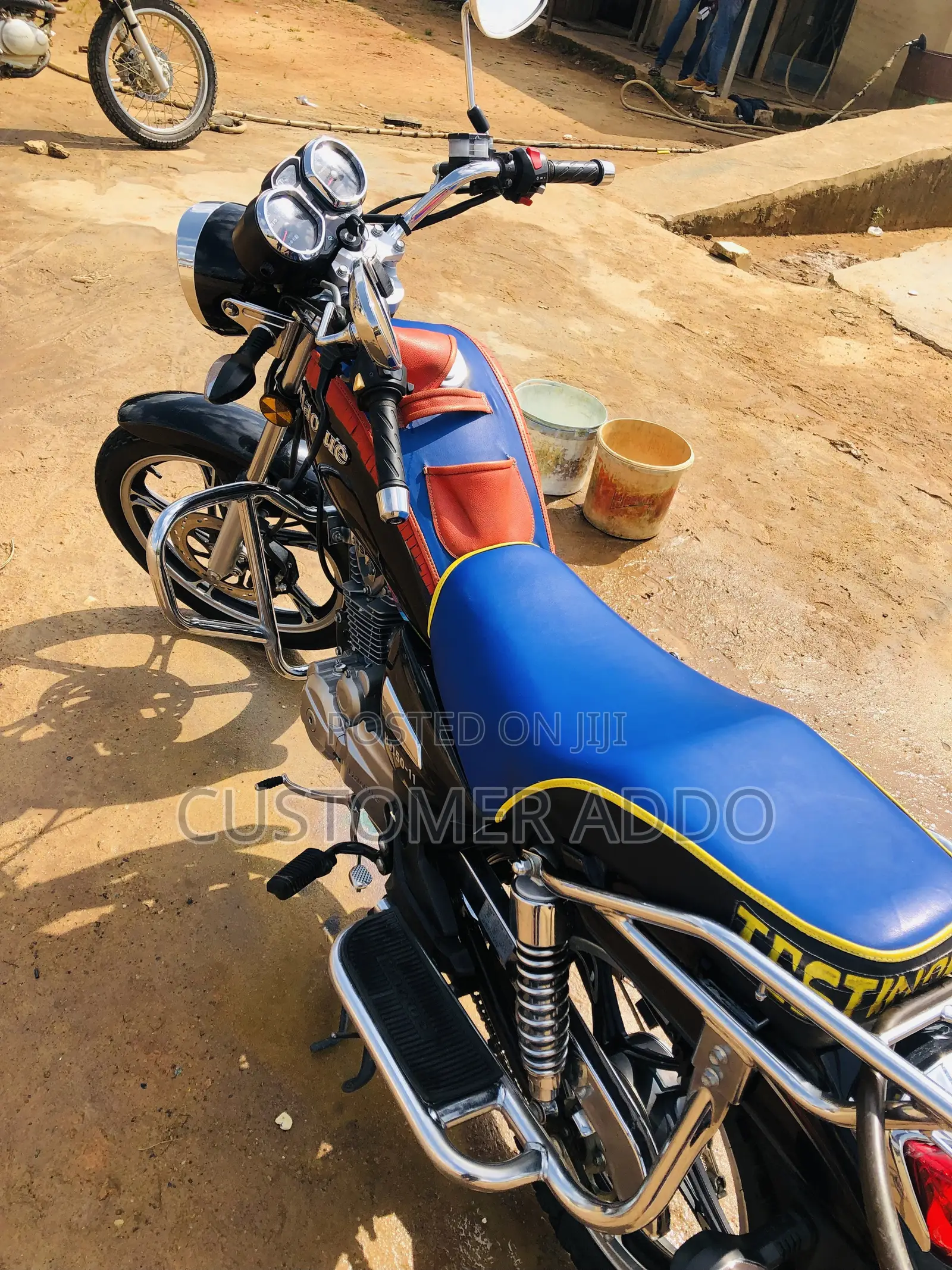 Haojue HJ125-8K 2025 Black