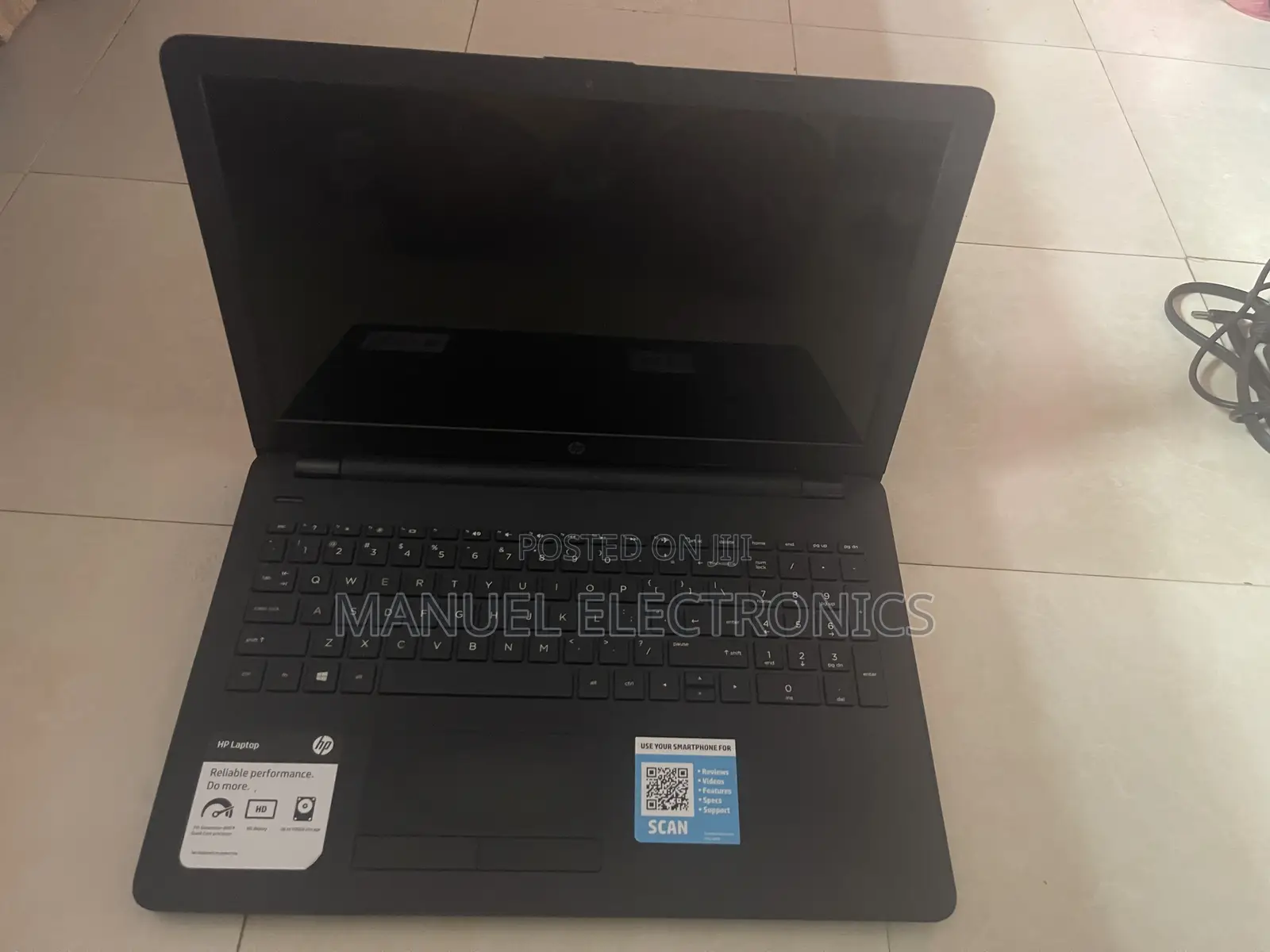 Laptop HP 15 4GB AMD A6 HDD 500GB