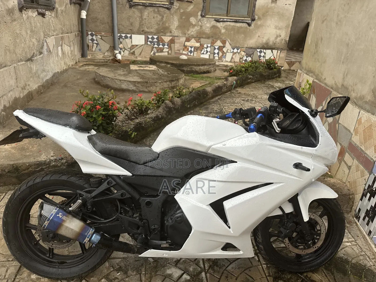 Kawasaki EX250 2009 White