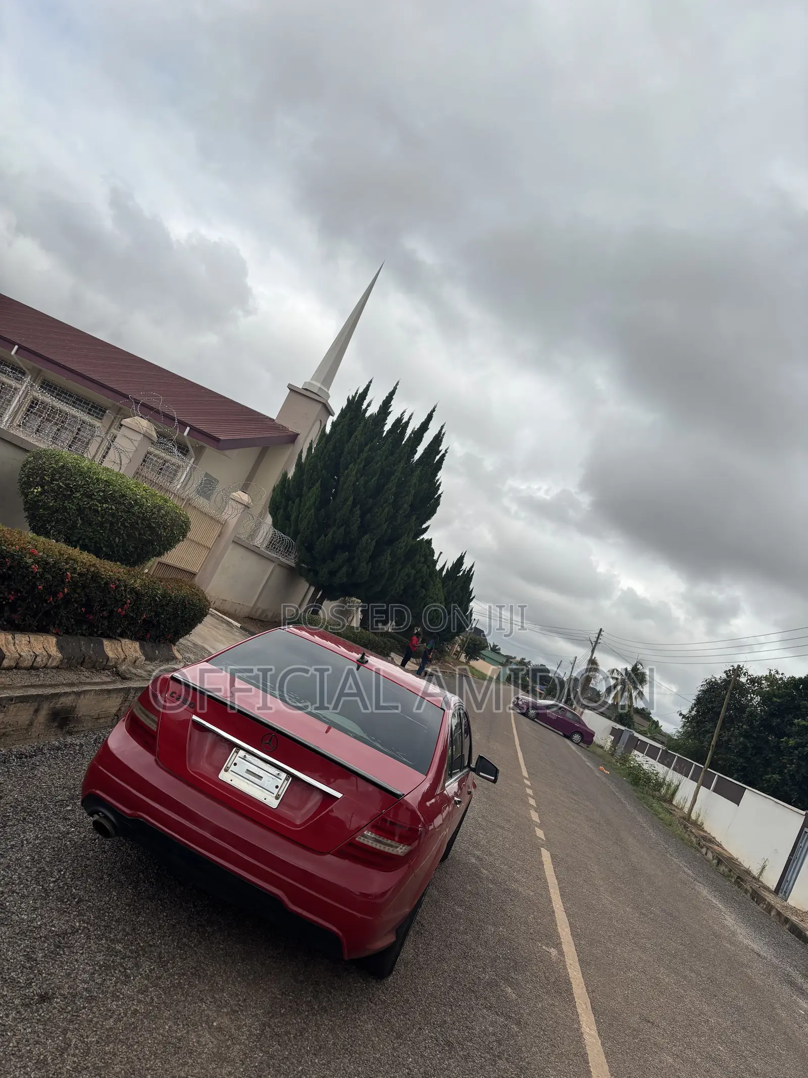 Mercedes-Benz C250 2013 Red