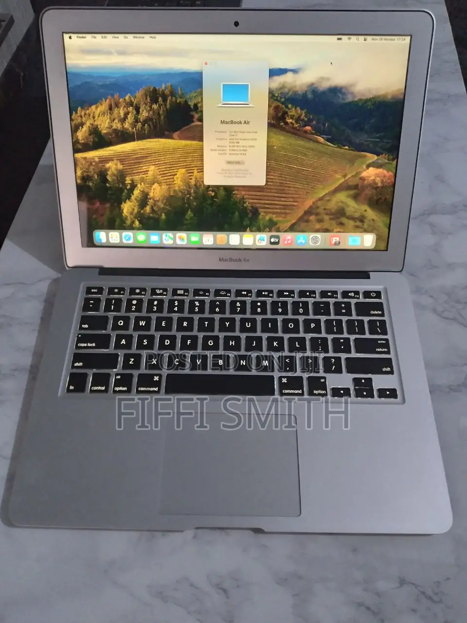 Laptop Apple MacBook Air 8GB Intel Core i7 SSD 500GB