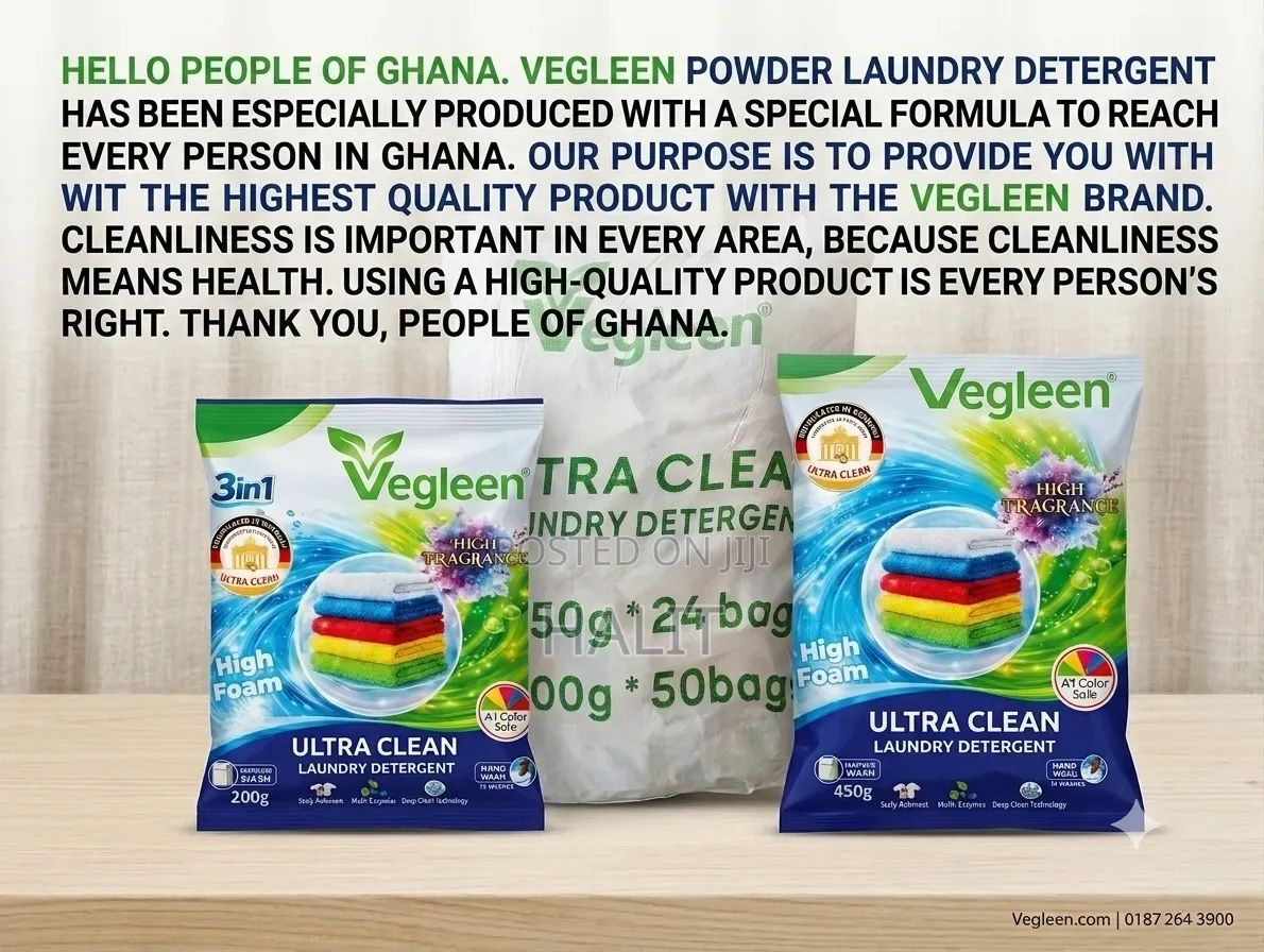 Veglen Laundry Powder Detergent