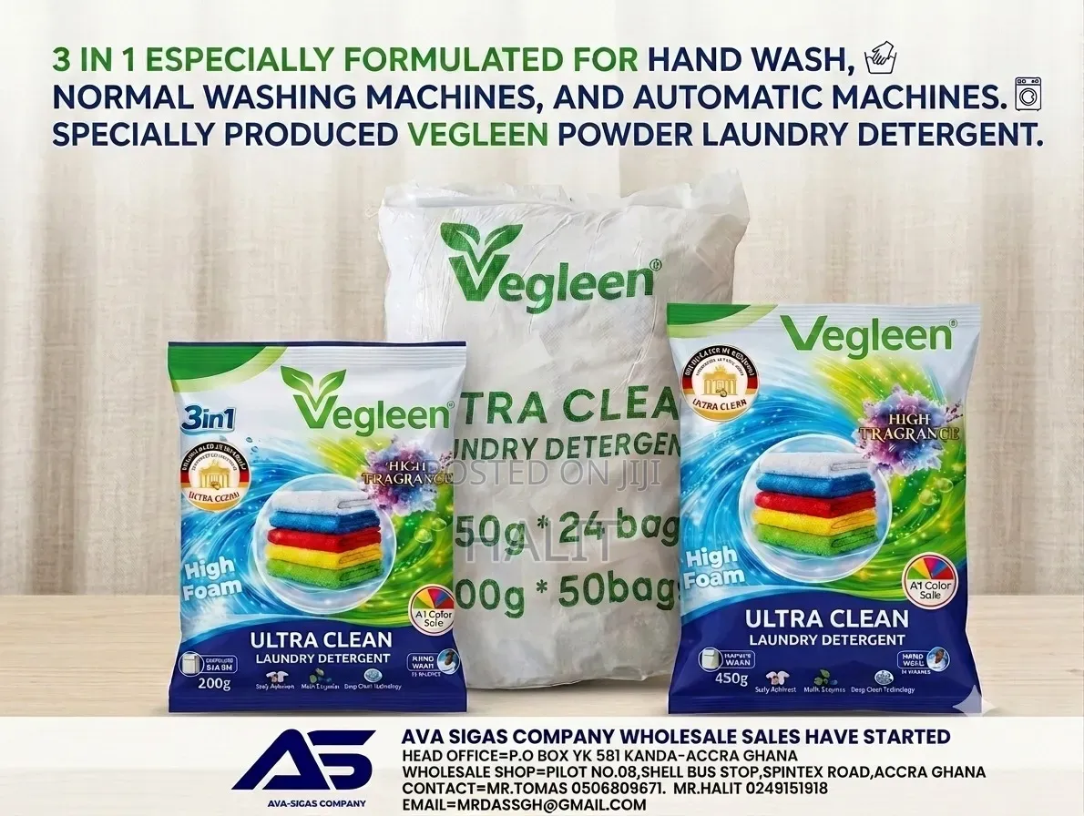 Veglen Laundry Powder Detergent