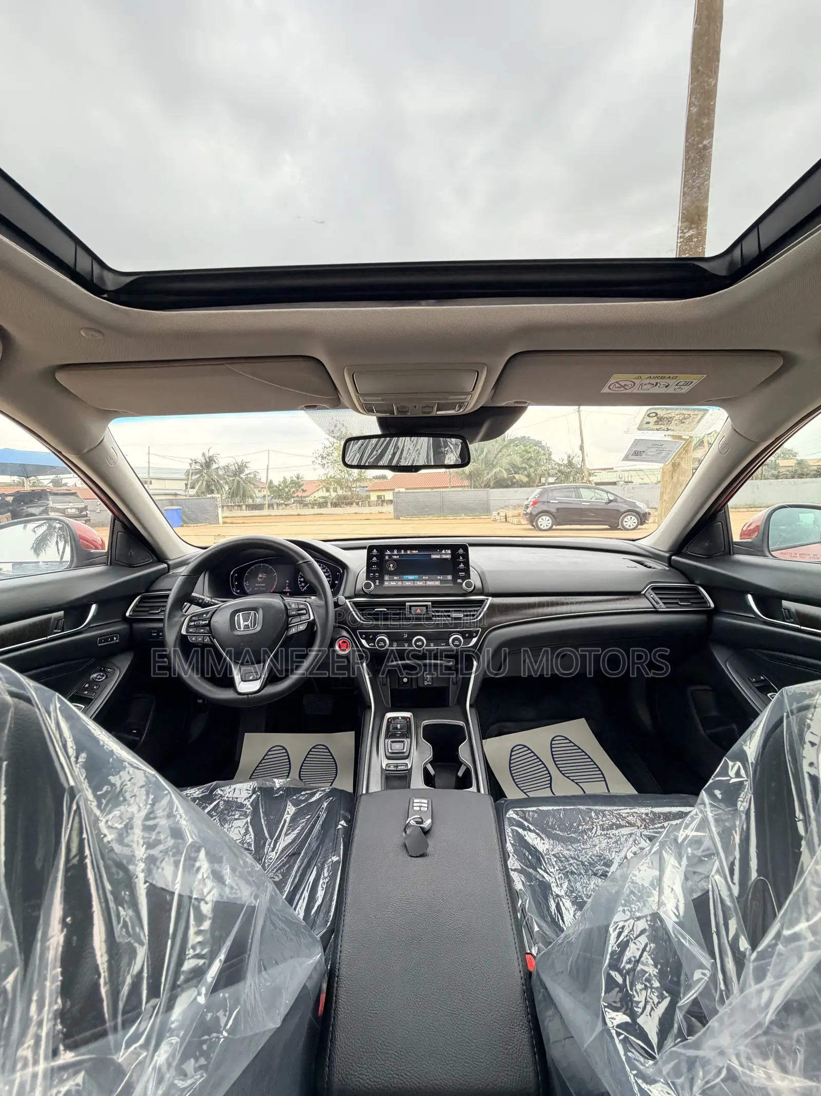 Honda Accord Sport (2.0L 4cyl Turbo 6M) 2019 Burgundy