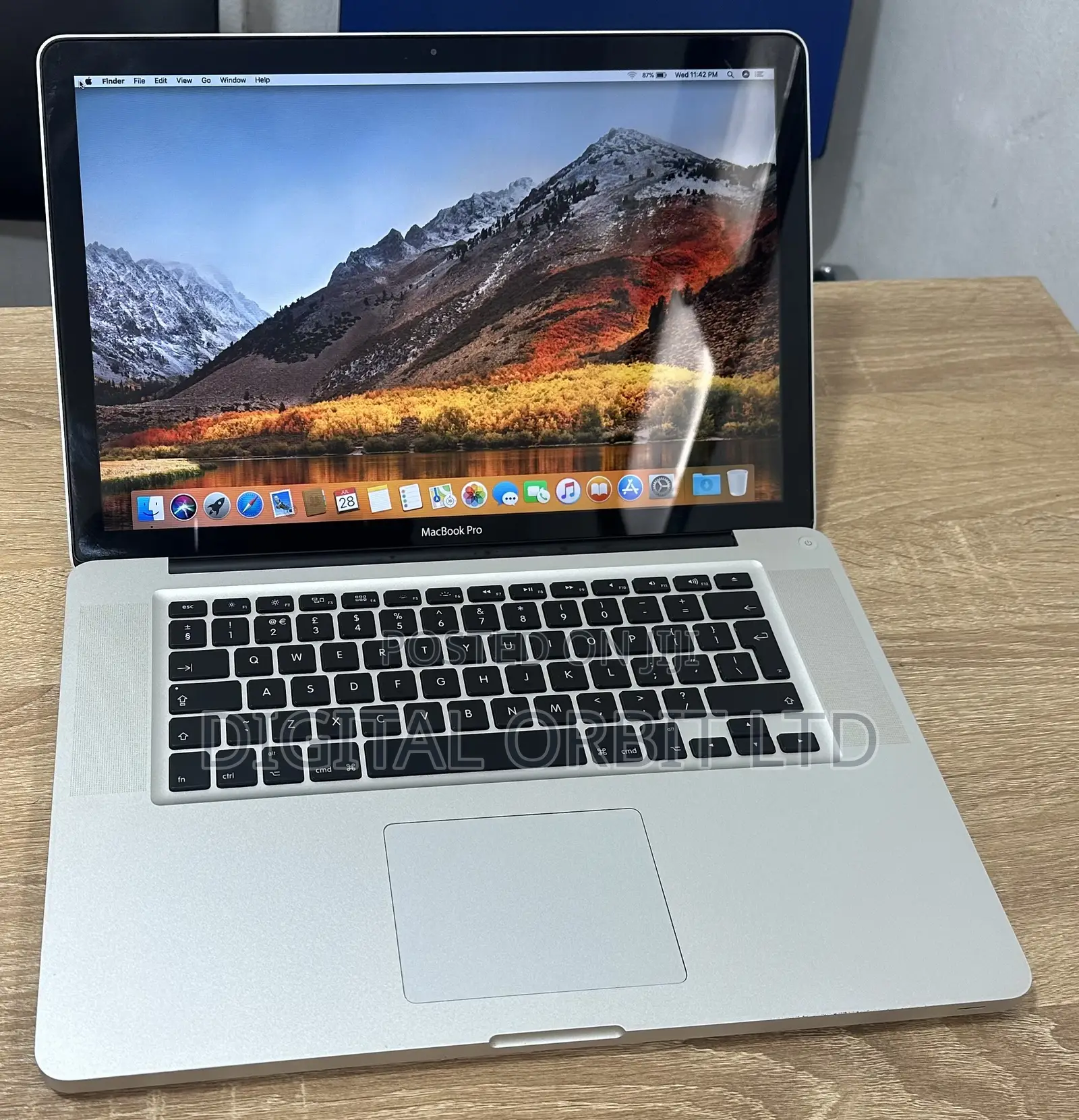 Laptop Apple MacBook Pro 2012 8GB Intel Core i7 HDD 500GB