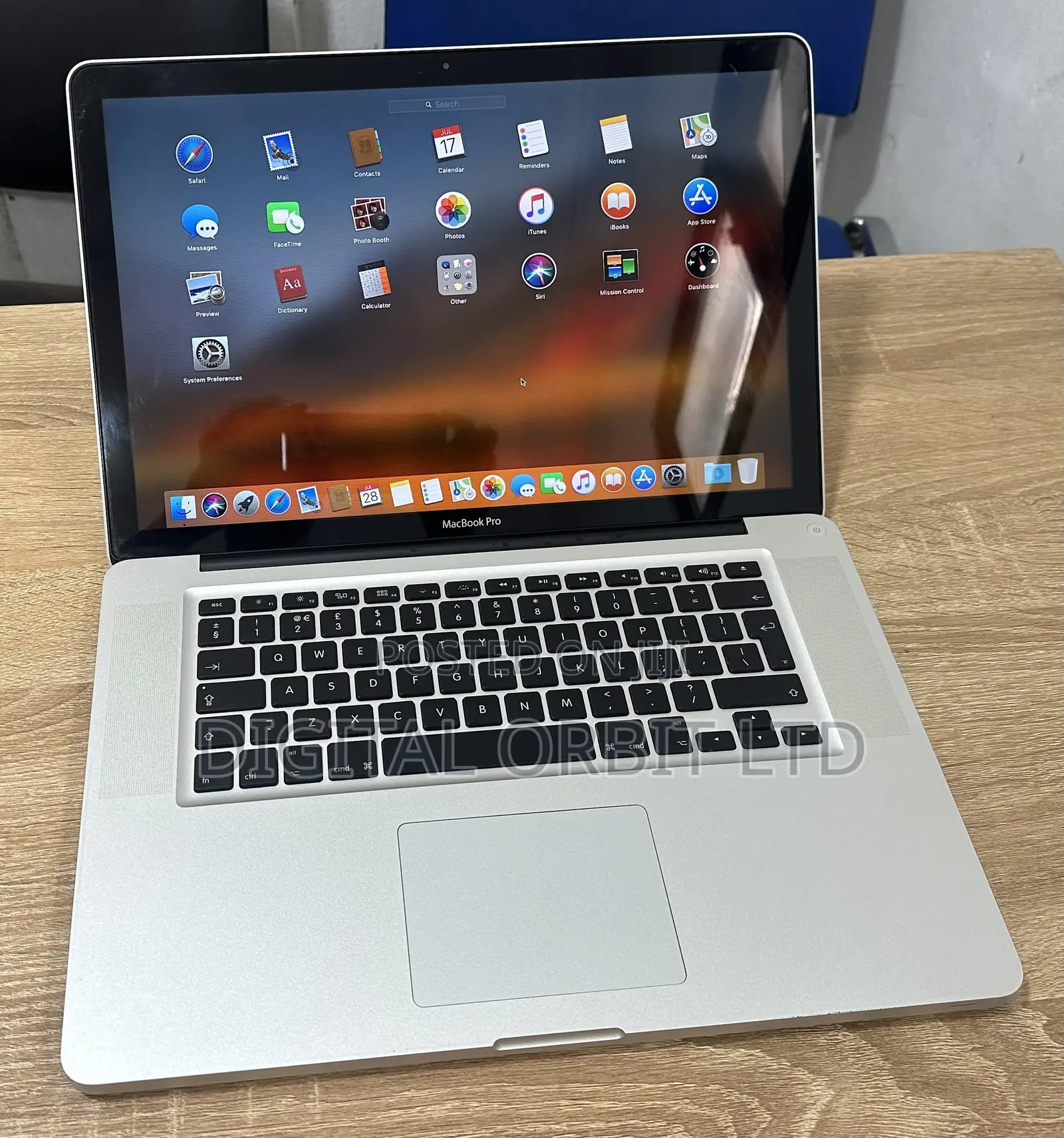 Laptop Apple MacBook Pro 2012 8GB Intel Core i7 HDD 500GB