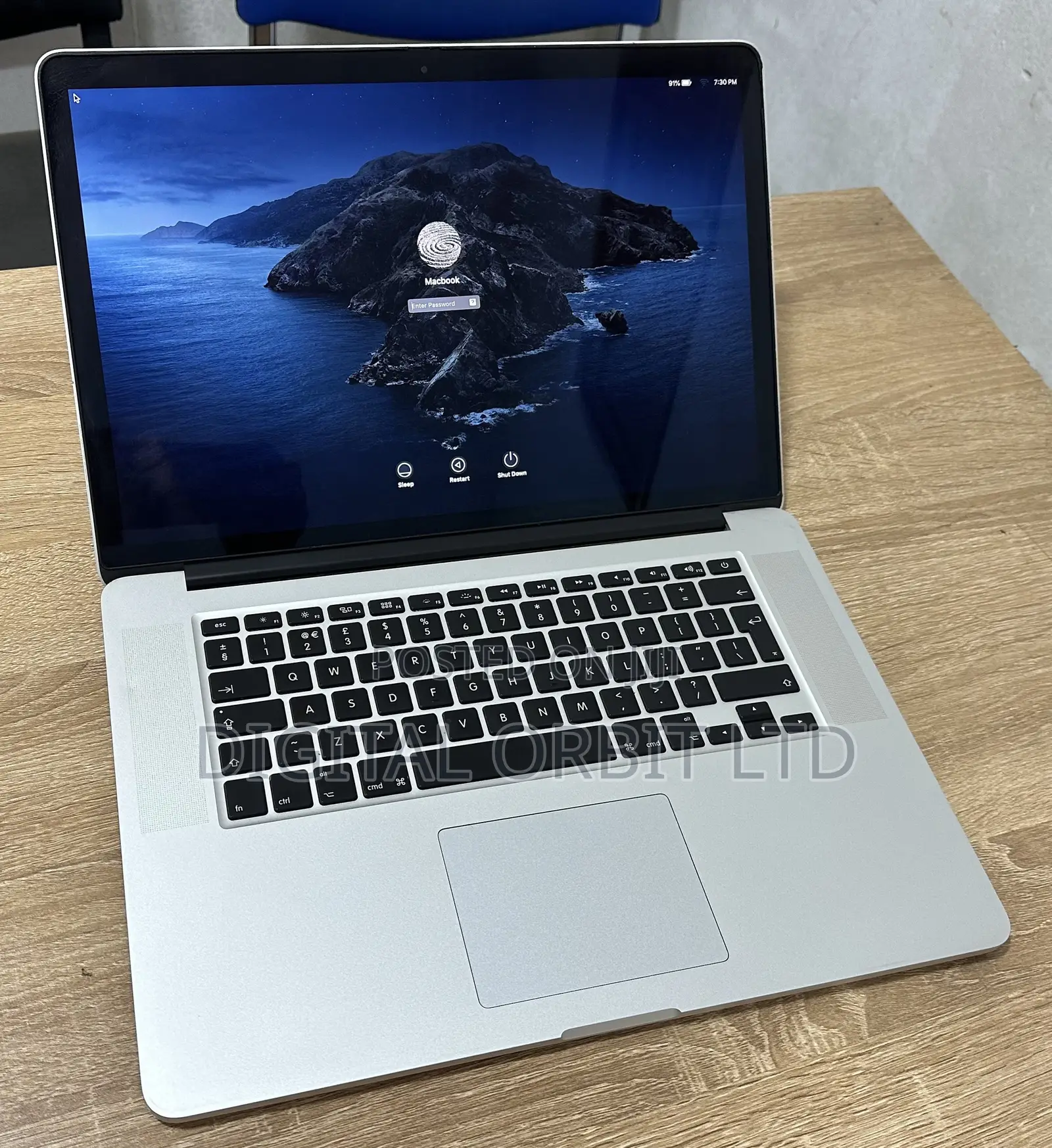 Laptop Apple MacBook Pro 2013 16GB Intel Core i7 SSD 750GB