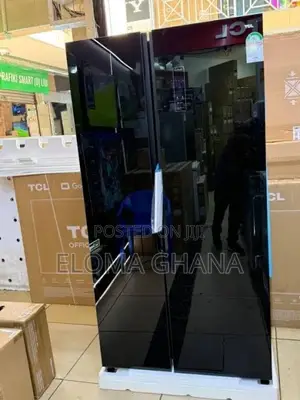 TCL 529 Litres Side by Side Door P692SBBG Refrigerator
