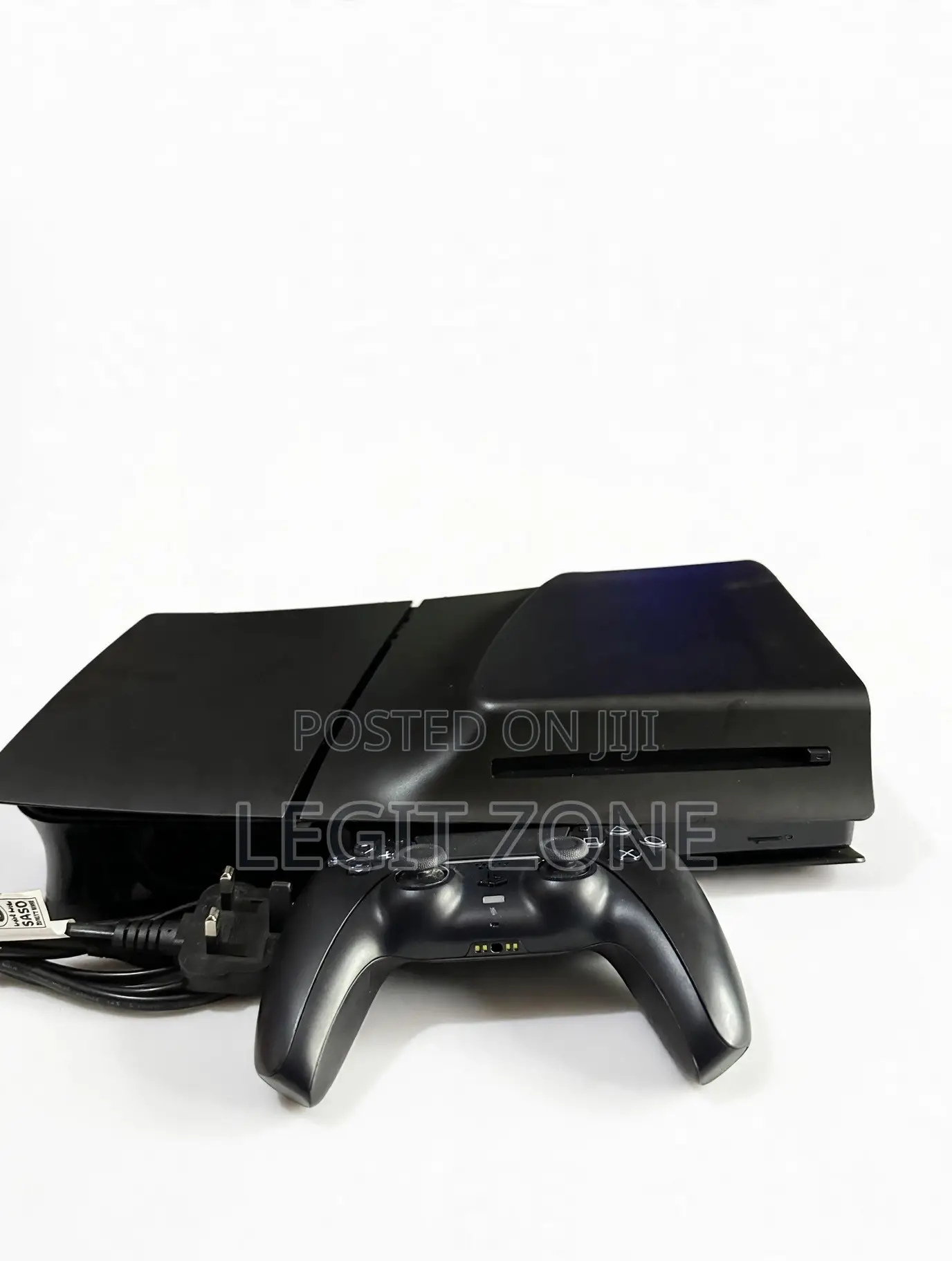 Ps5 Slim Disc Black Face Plate