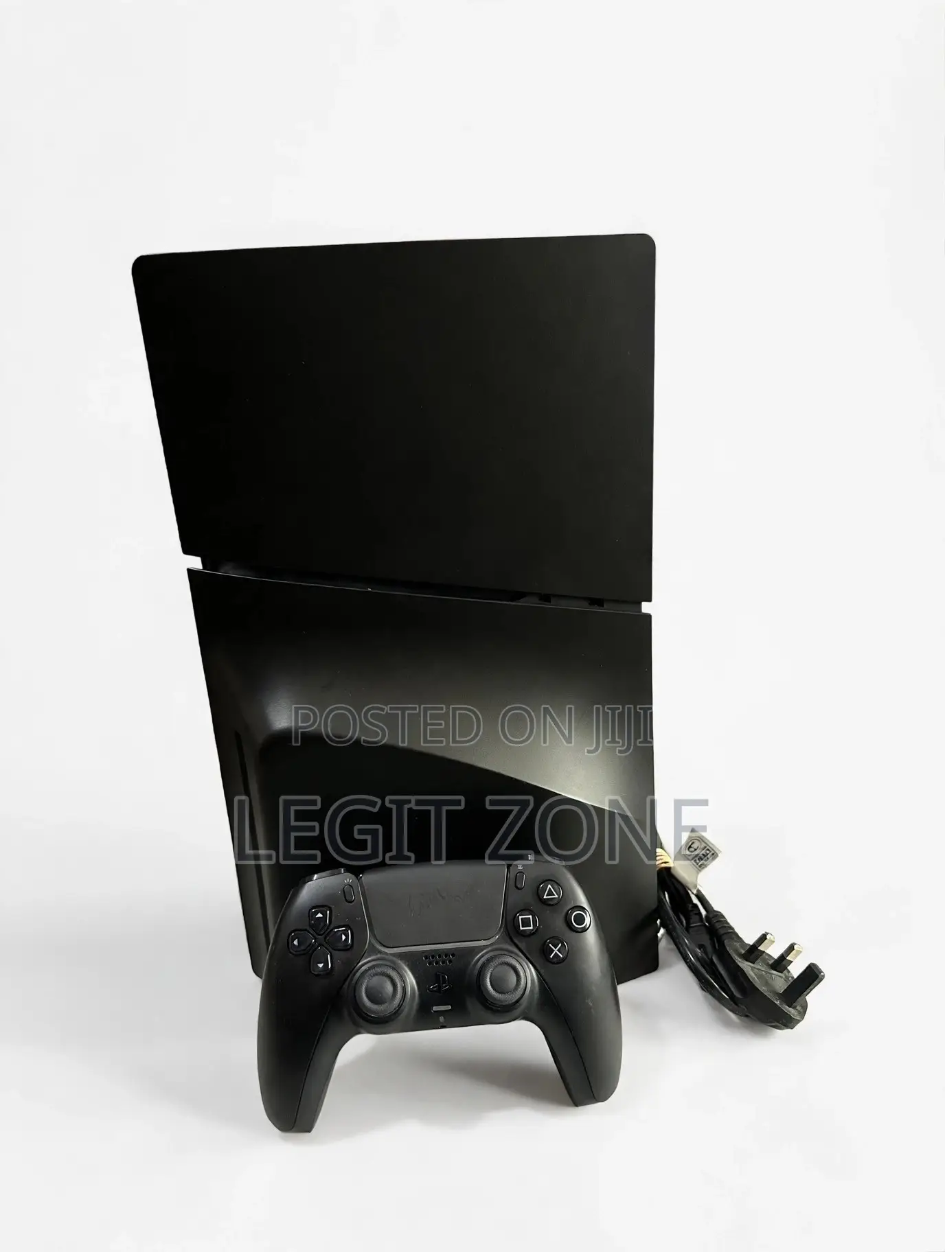 Ps5 Slim Disc Black Face Plate