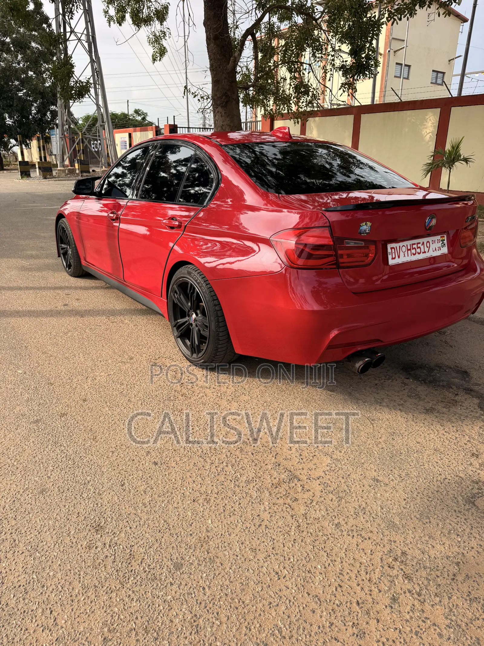 BMW 328i 2014 Red