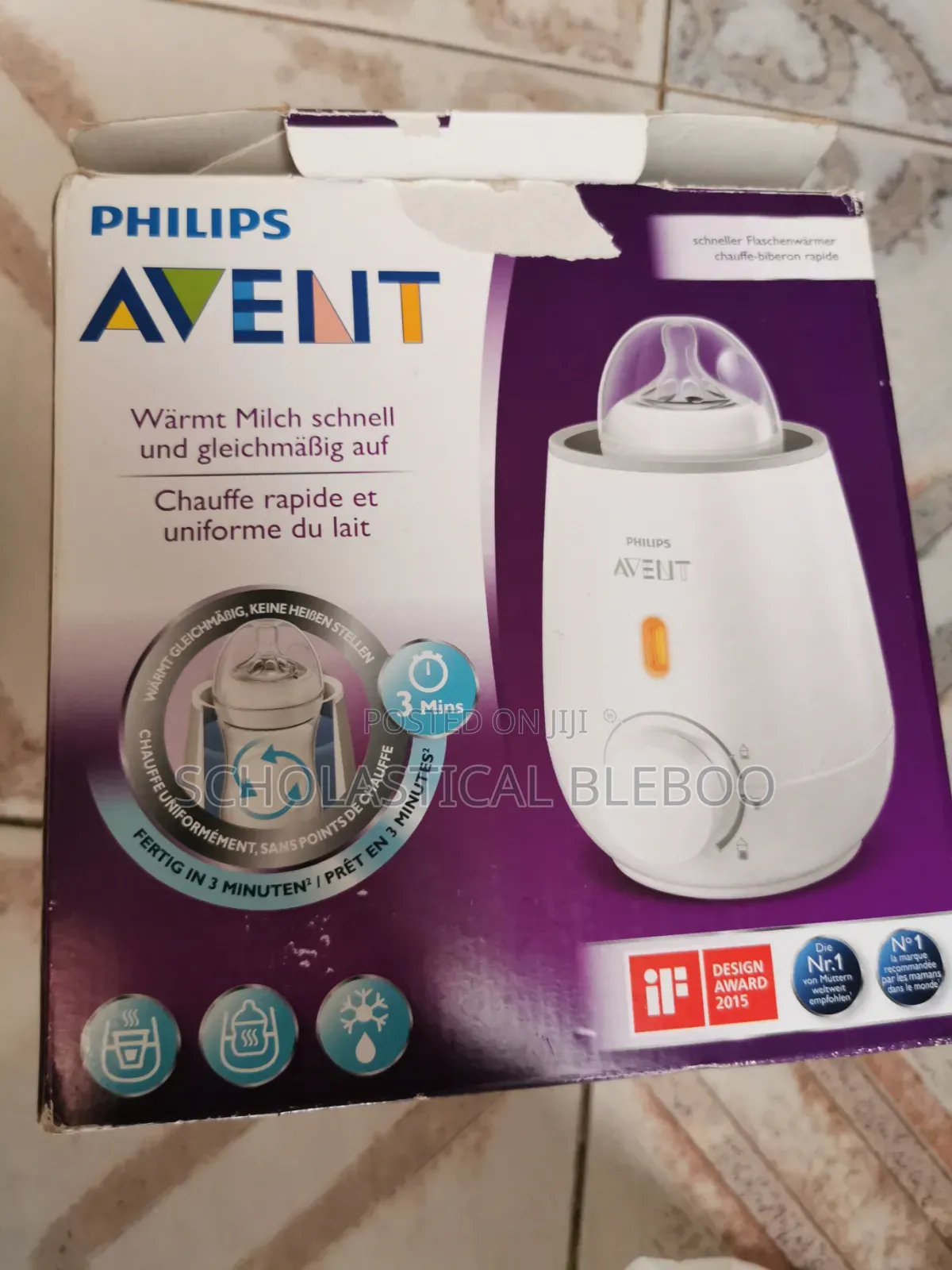 Philips Avent Electric Baby Bottle Warmer