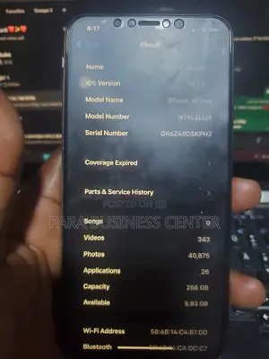Apple iPhone XS Max 256 GB Gold