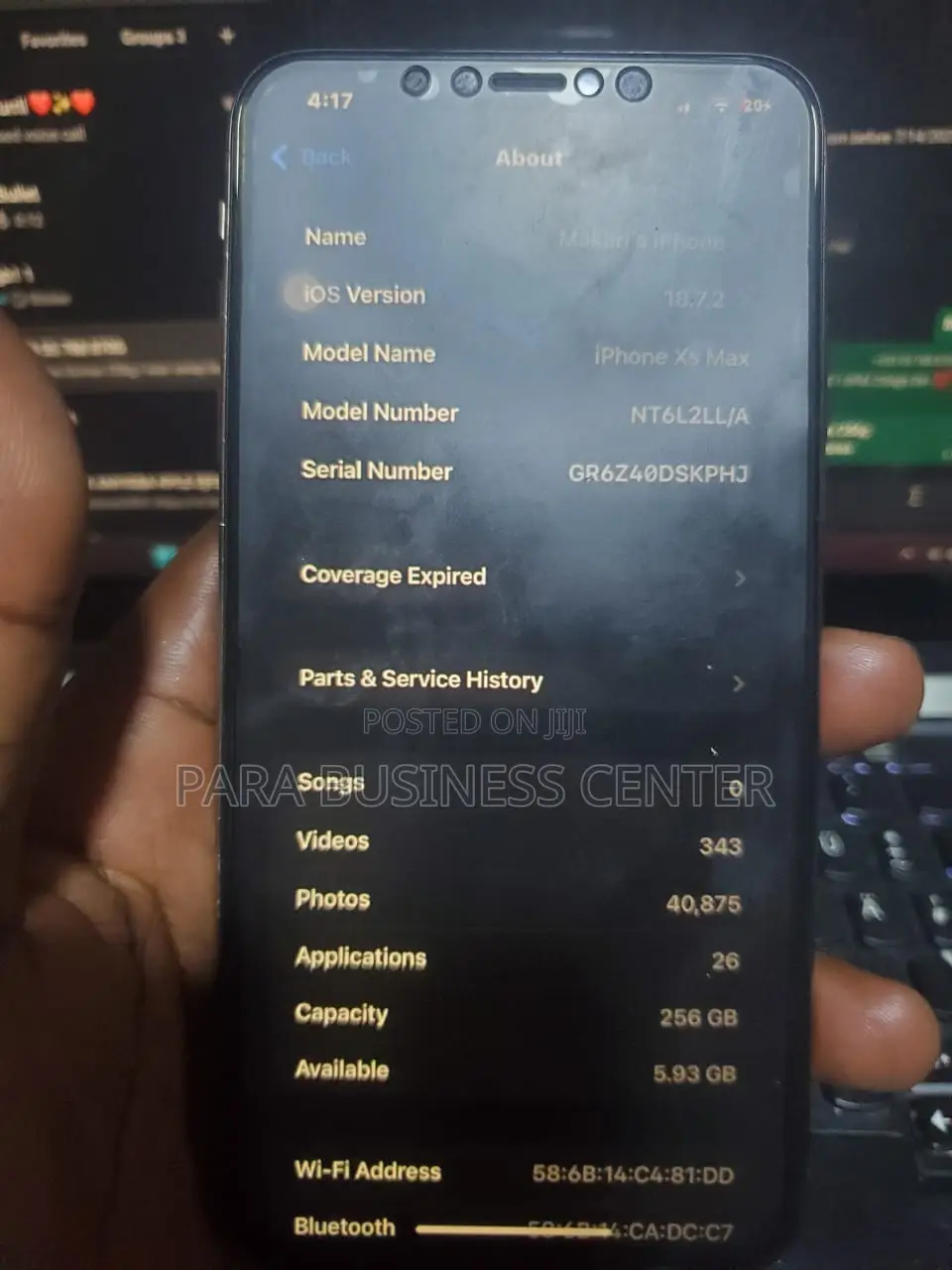 Apple iPhone XS Max 256 GB Gold