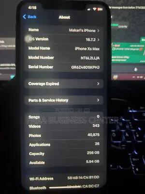 Apple iPhone XS Max 256 GB Gold