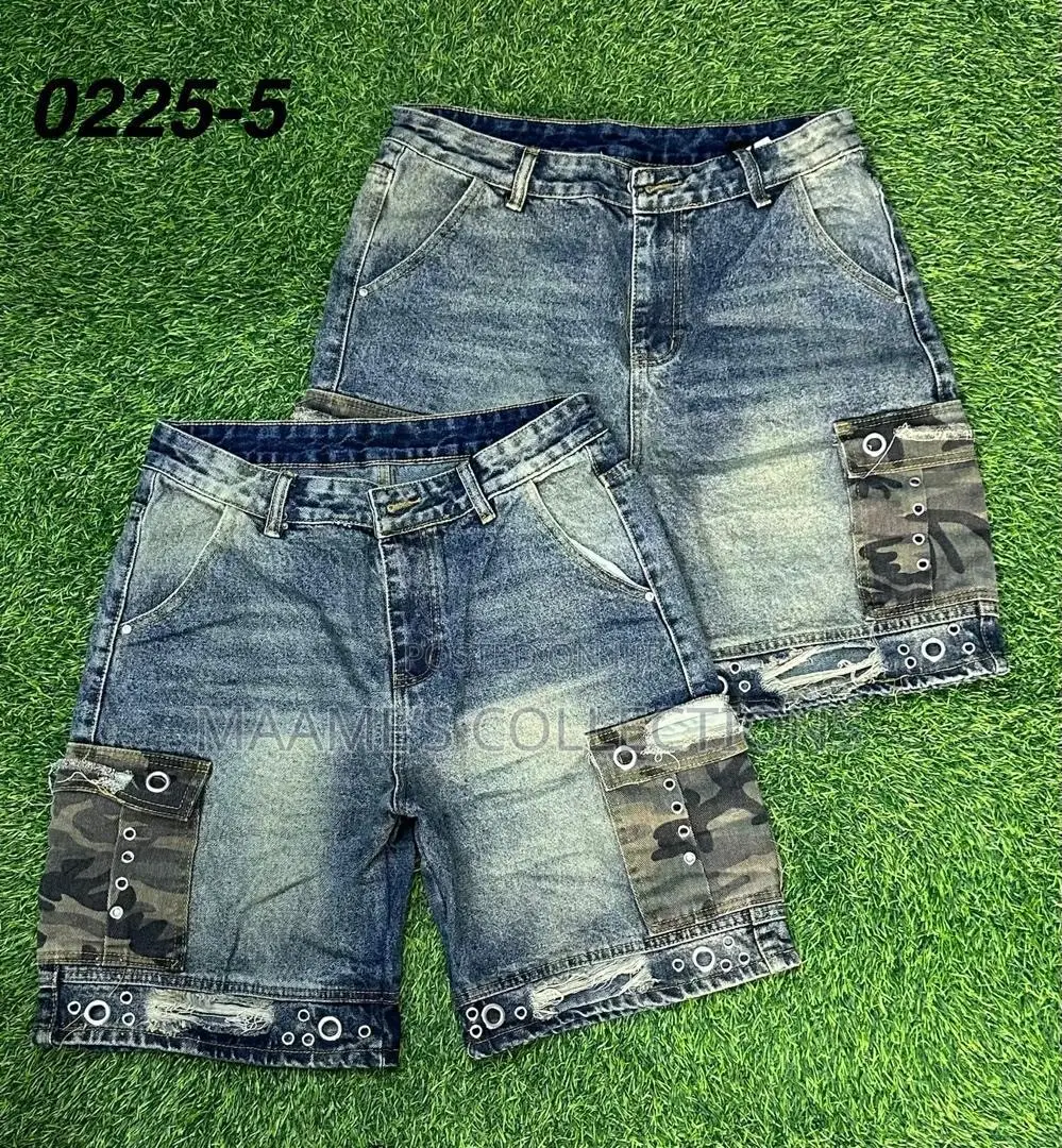Men’s Stylish Denim Shorts – Trendy Casual