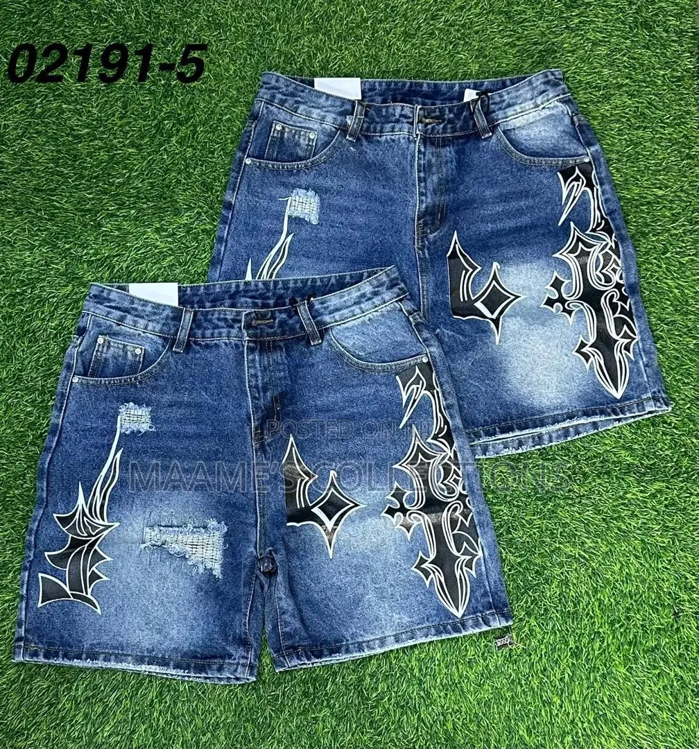 Men’s Stylish Denim Shorts – Trendy Casual