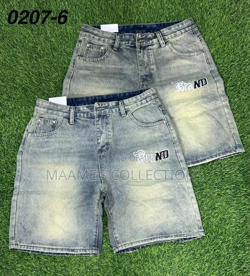 Men’s Stylish Denim Shorts – Trendy Casual