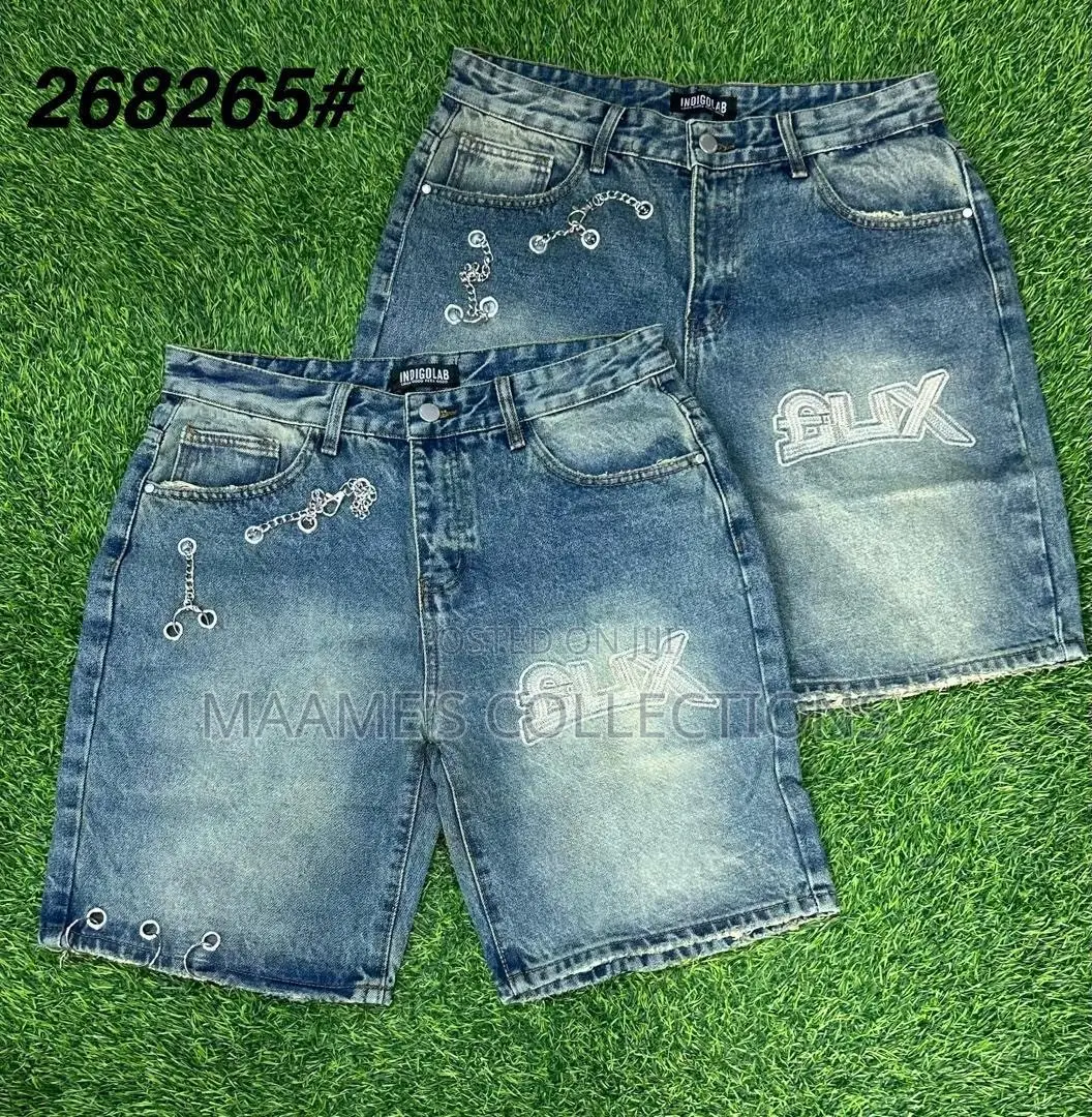 Men’s Stylish Denim Shorts – Trendy Casual
