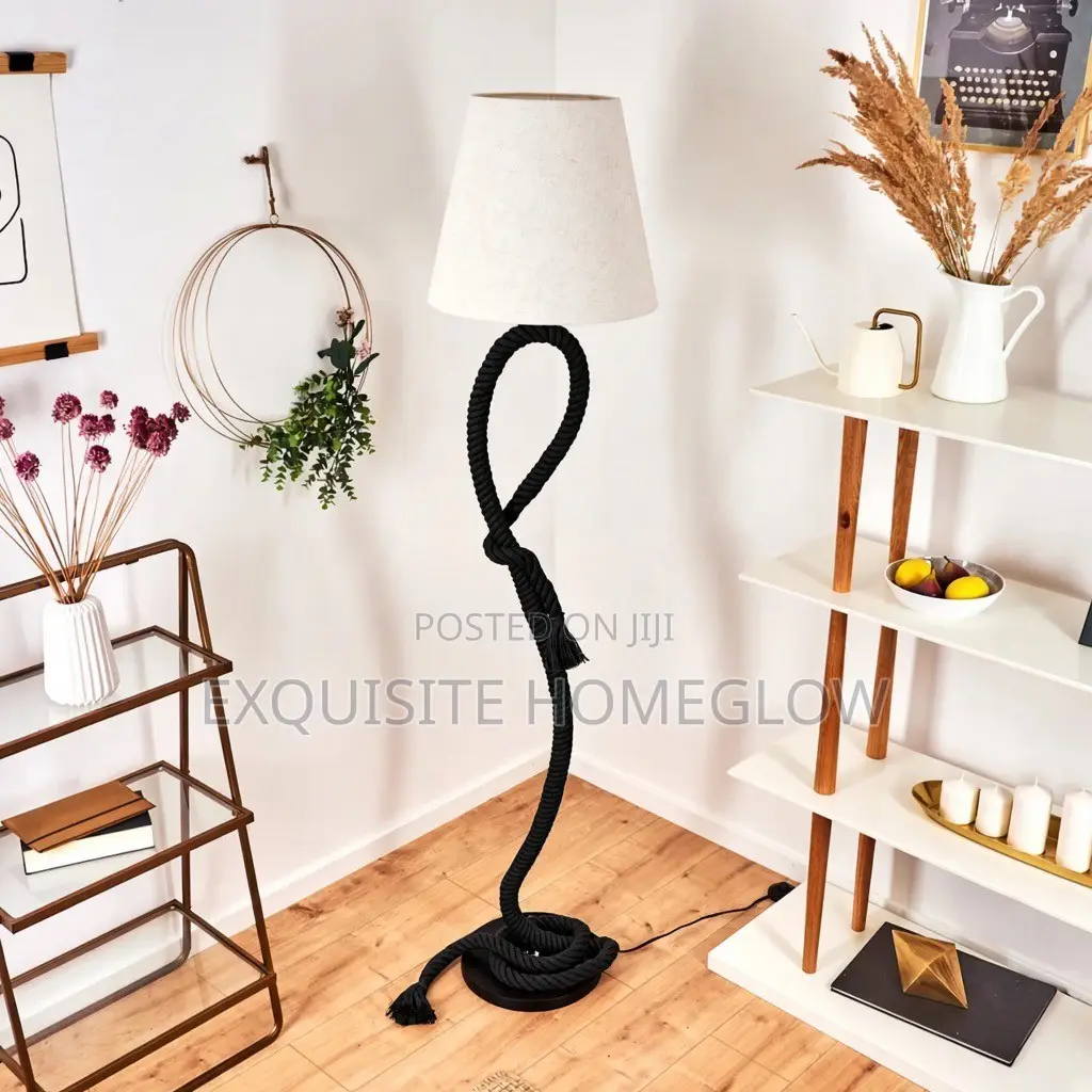 Rope Knot Floor Lamp Available