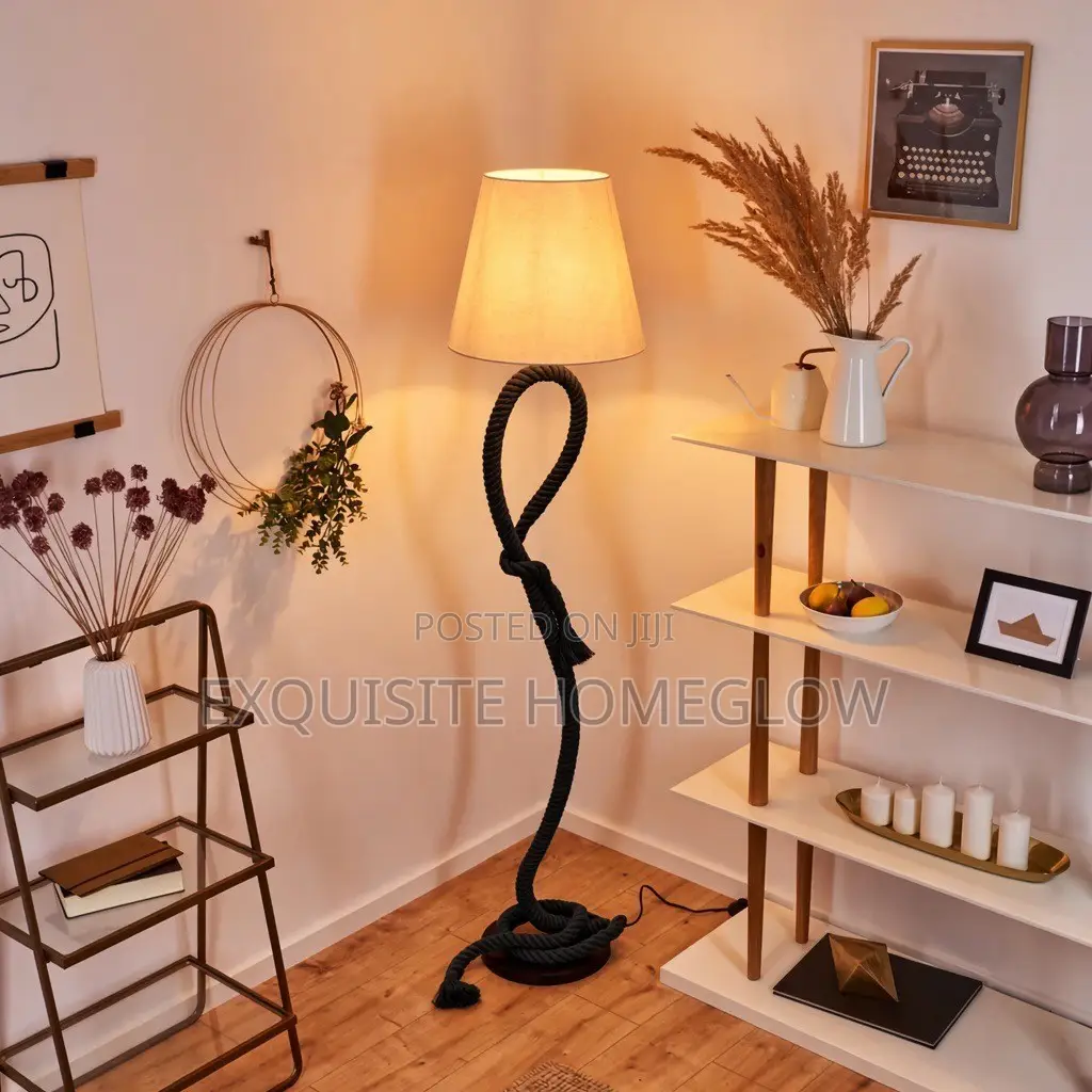 Rope Knot Floor Lamp Available