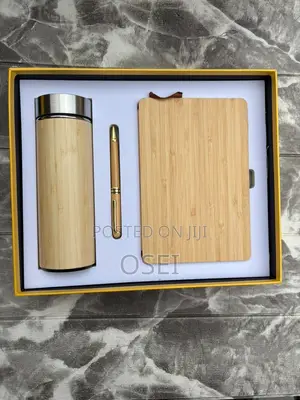 2in1wooden Diary Set