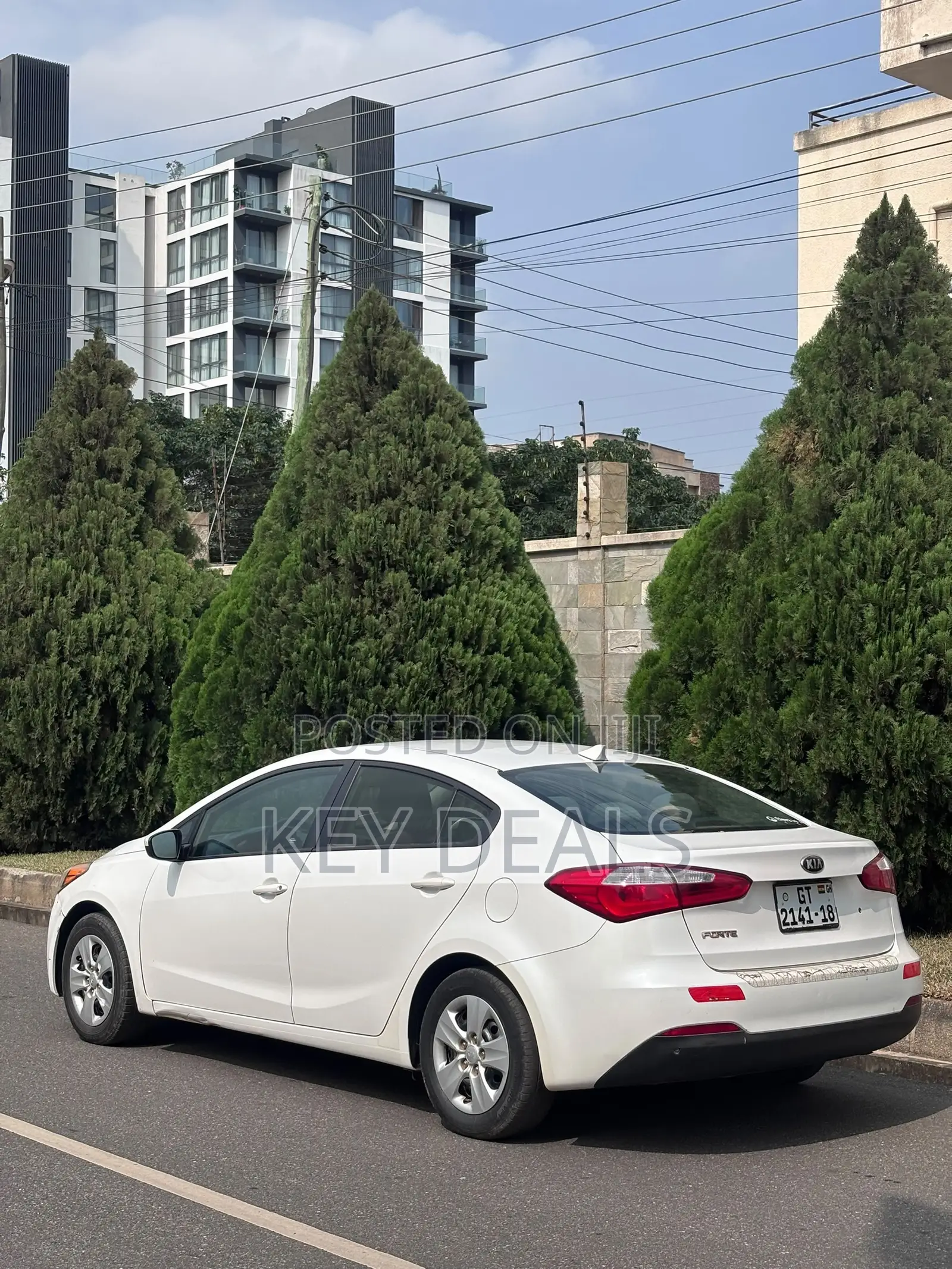 Kia Forte EX Sedan 2013 White