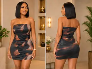 Elegant Tube Bodycon Mini Dress