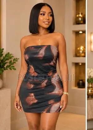 Elegant Tube Bodycon Mini Dress