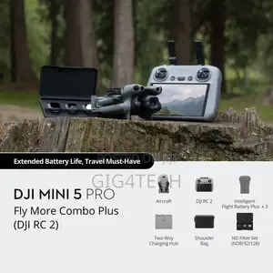 Dji Mini 5 Pro Fly More Combo Plus (Dji Rc2) Drone