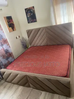 Bed Frame and Ash Foam Orthopaedic Mattress