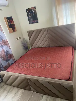 Bed Frame and Ash Foam Orthopaedic Mattress