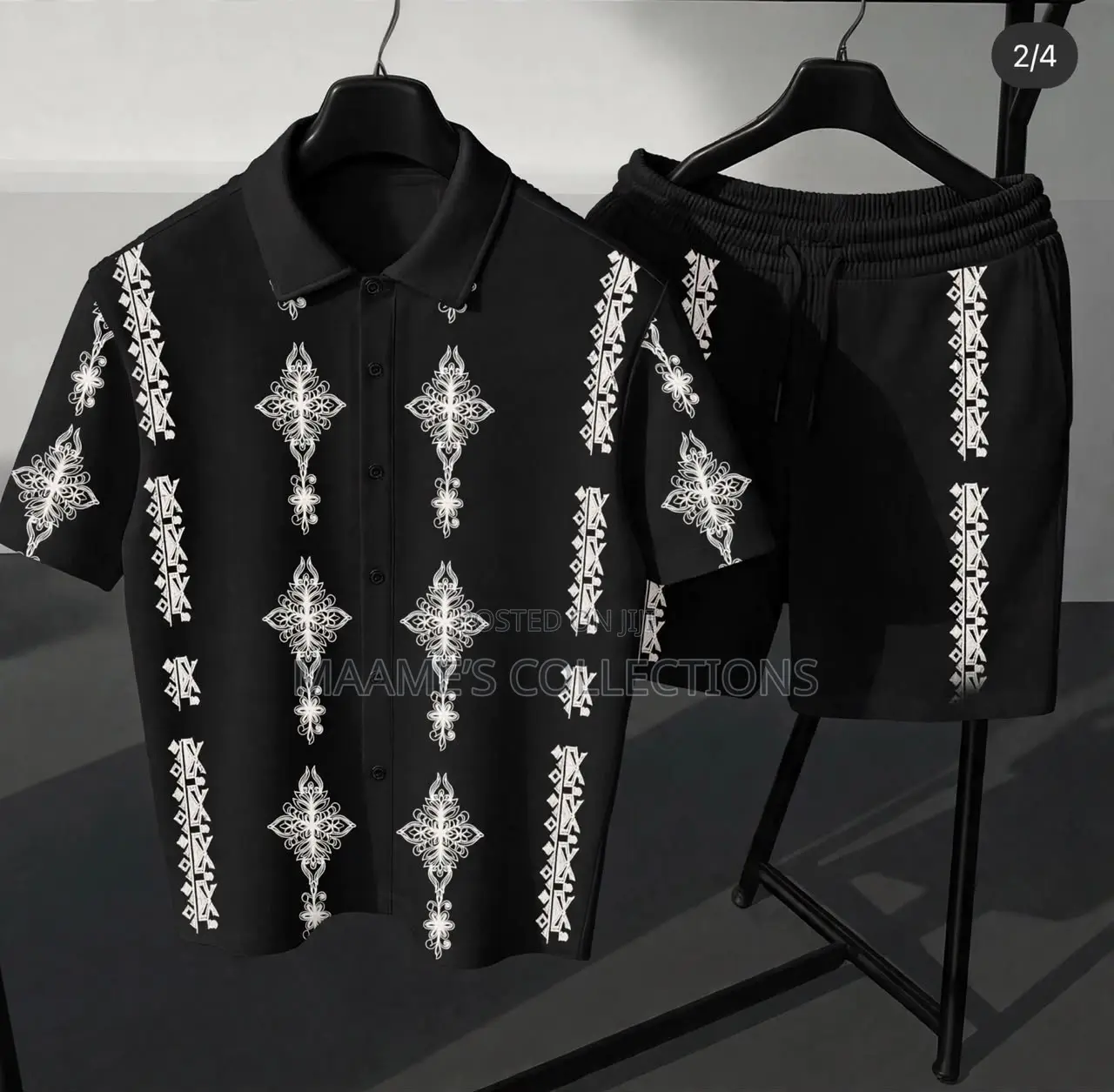 Classic Men’s Top Shorts Set – Stylish Trendy