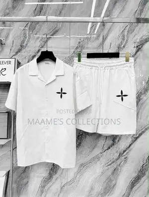 Classic Men’s Top Shorts Set – Stylish Trendy