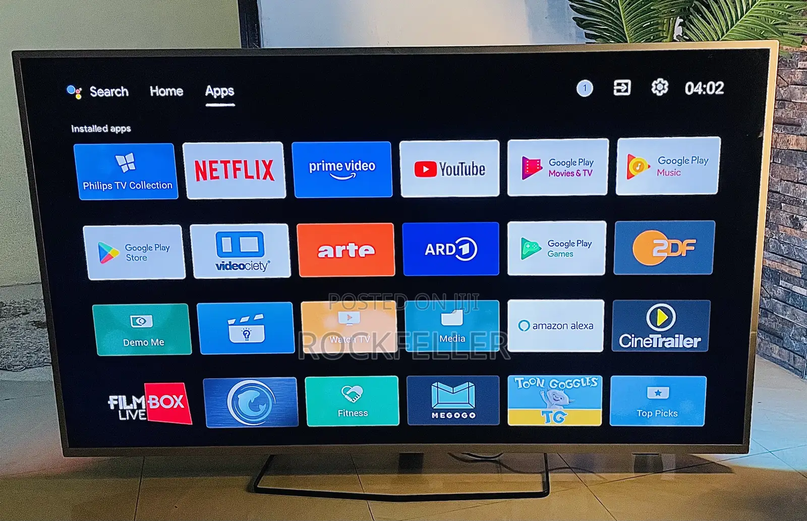 UK Used Philips Android UHD HDR Smart Digital Satellite 58 Inches