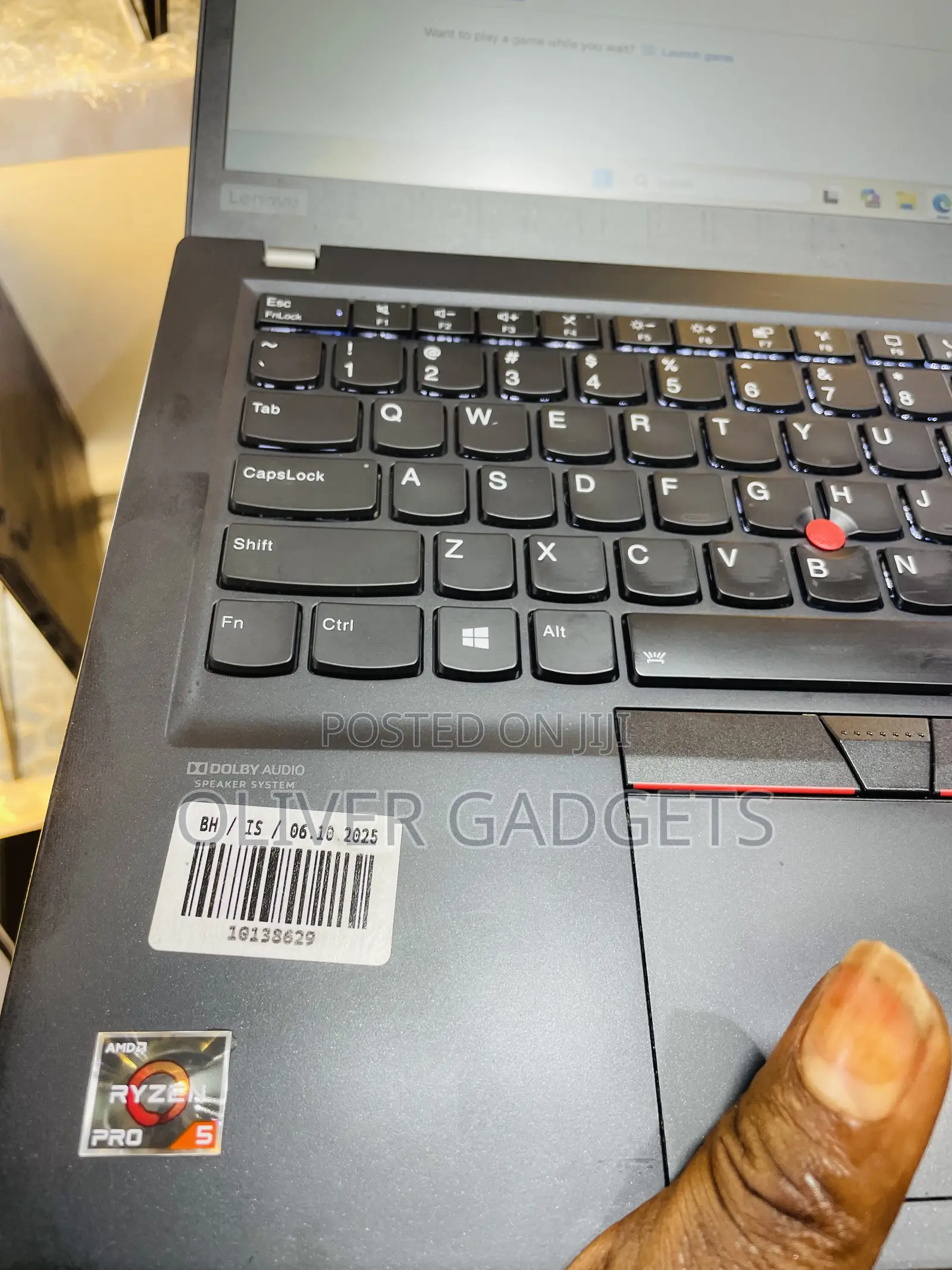 Laptop Lenovo ThinkPad T14s Gen 1 8GB AMD Ryzen 5 SSD 256GB