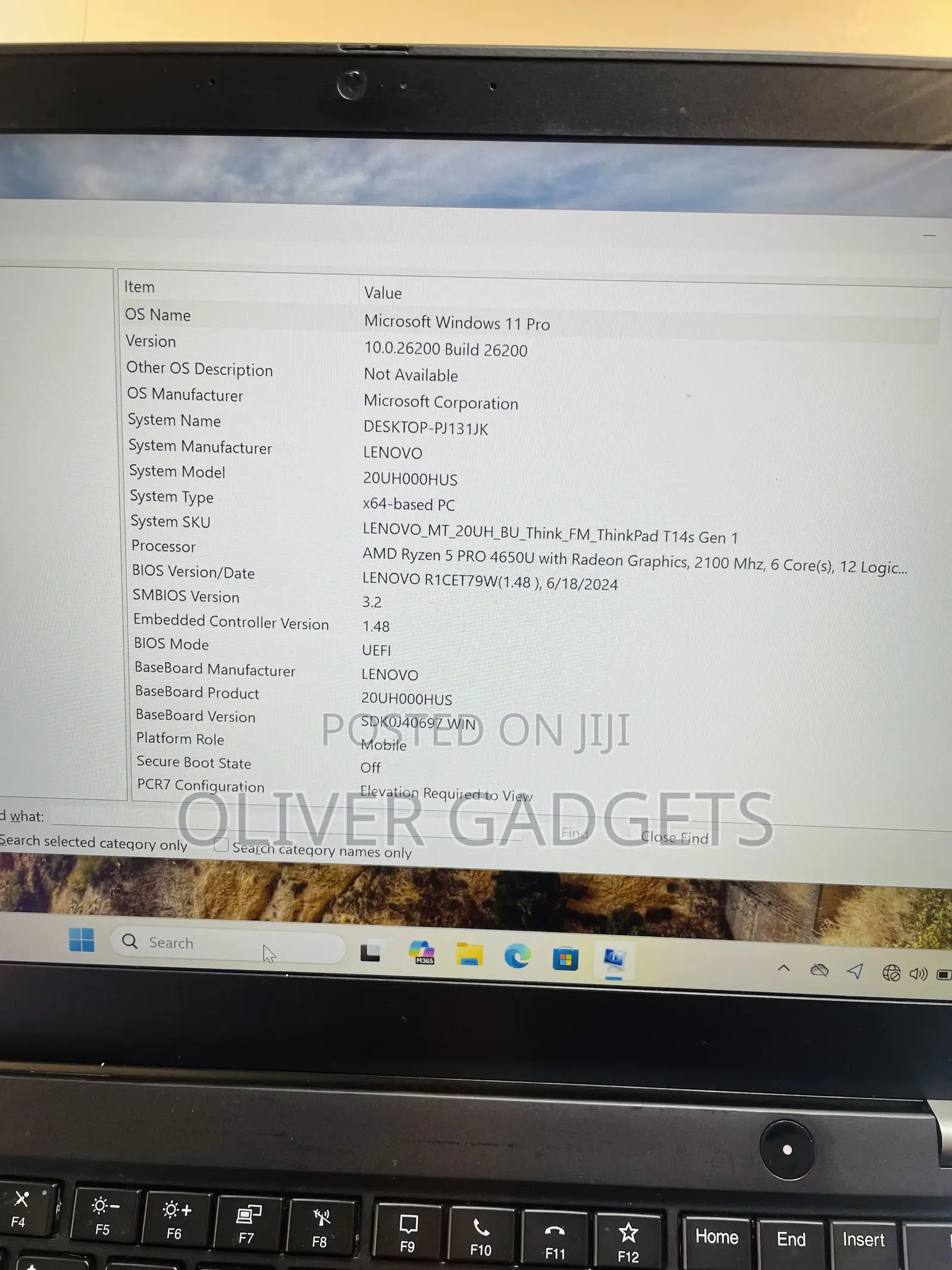 Laptop Lenovo ThinkPad T14s Gen 1 8GB AMD Ryzen 5 SSD 256GB