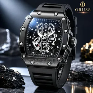 Bold Designer Men's Waterproof Business Quartz Watch