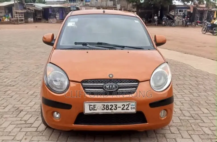 Kia Morning 2009 Orange