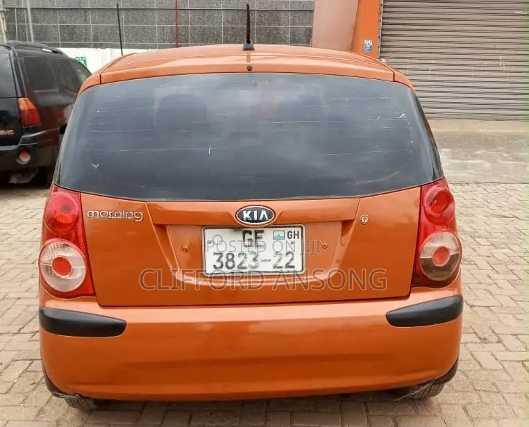 Kia Morning 2009 Orange